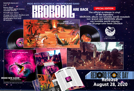 AN INVISIBLE WORLD RETURNS  DIE RCKKEHR VON KROKODIL - Record Store Day 2020