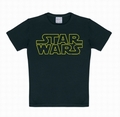 Kids Shirt - Star Wars - Logo Schwarz